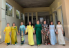 100% nữ công đoàn huyện Phú Riềng tham gia “Tuần lễ Áo dài"